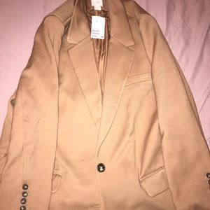 H&M Oversized Camel Coat